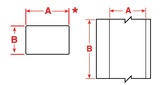 M71C-1000-580/595-SB этикетки Винил