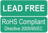 Этикетки RoHS, Lead Free, 30*10 мм, 5000 шт